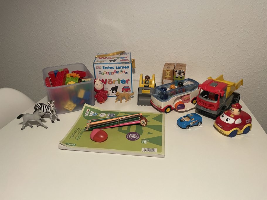 Spieleauswahl für die Kleinsten Ferienwohnung Hygge - familienfreundliche Ferienwohnung