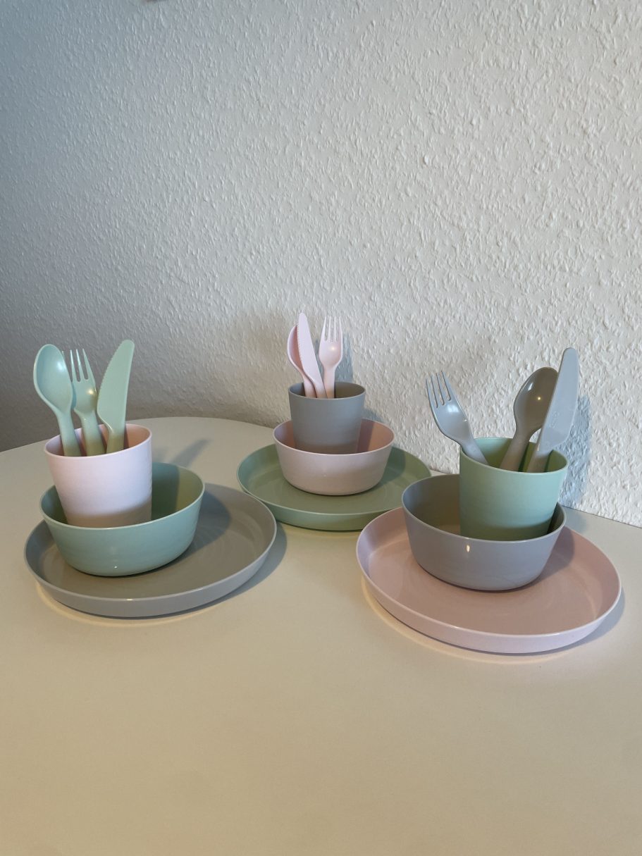 Kindergeschirr und -besteck Ferienwohnung Hygge - familienfreundliche Ferienwohnung an der Ostsee