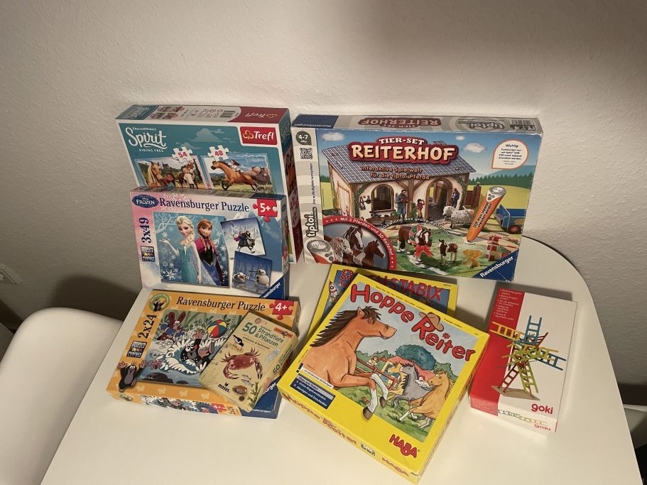 Spieleangebot für die Kleinen Ferienwohnung Hygge - familienfreundliche Ferienwohnung an der Ostsee